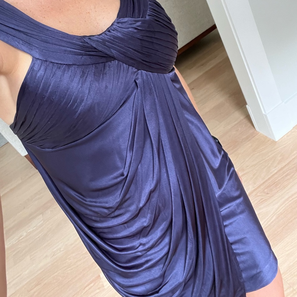 Navy BCBG cocktail dress. Worn once!